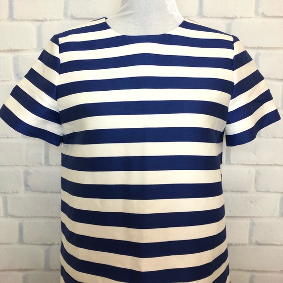 Kate Spade Yarn Dyed Striped Shift Dress - Picture 6 of 8